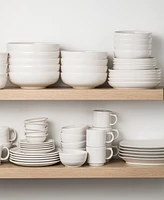 Fiesta White Bistro Coupe Dinner Plates, Set of 4