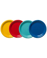 Fiesta Vibrant Bistro Coupe Salad Plates, Set of 4