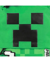 Minecraft Creeper & Pickax Green 17.5" Backpack
