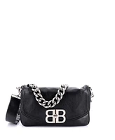 Pre-Owned Balenciaga Small Bb Soft Flap Bag Leather