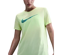 Nike Women's Dri-fit Logo Crewneck Short-Sleeve T-Shirt