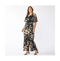 Estelle Noosa Satin Jumpsuit