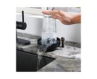 Casainc Stainless Steel Glass Rinser For Kitchen Sink, Sink Accessories Cup Washer