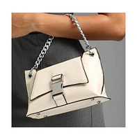 Women's The Indus-Slouch Hand Bag - Cream White