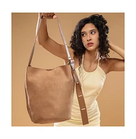 Women's The Bucket Tote Bag - Tan Brown