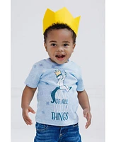 Where the Wild Things Are Baby Boys Max Cosplay T-Shirt and Crown