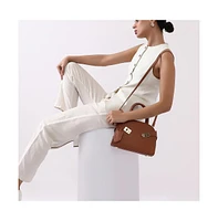 Women's The Small Meridian Hand Bag - Russet Brown