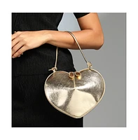 Women's The Coeur Hand Bag - Champayne Gold