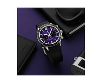 Vincero Men s Apex 42mm Chronograph Watch – Ultraviolet Purple Dial