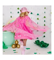Sweet Wink Girls Hot Pink Star Cape