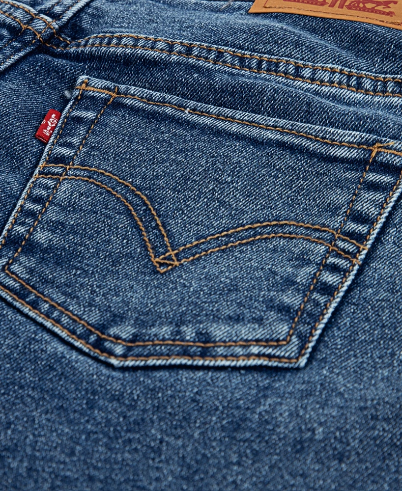 Levi's Big Girls High Rise Baggy Shade Blocked Jeans