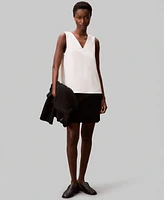 Calvin Klein Women's Sleeveless V-Neck Top