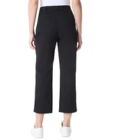 Gloria Vanderbilt Women's High Rise Cropped Cargo Pants