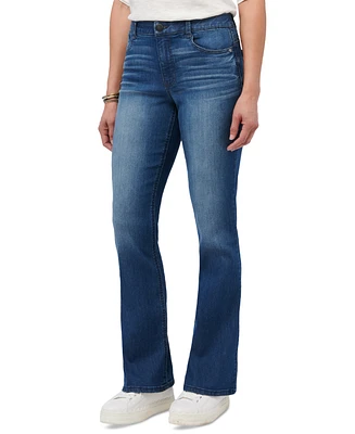Democracy Petite "Ab" Solution High Rise Itty Bitty Bootcut Jeans