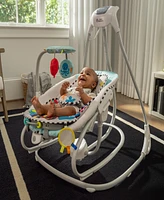 Baby Einstein Infant Ocean Explorers Kick to It 4-in-1 Musical Swing Rocker