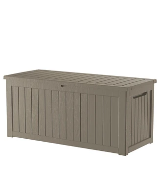 Mondawe 230 Gallon Large Resin Outdoor Storage Box