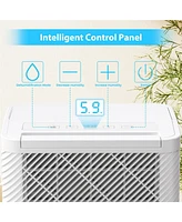 Cowsar Dehumidfier, 22 Pints/Day Auto Defrosting Low noise with Led display Timer Fit for Basements, Garage, Living Room, Bedroom, Office and Large Ro