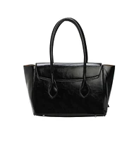 Women's The Large Medis Satchel Bag - Onyx Black