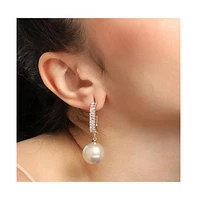 Sohi Women's Stone Drop Earrings