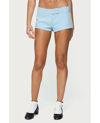 Edikted Women's Verity Tailored Micro Shorts