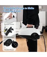 Ecooso Multipurpose Steam Cleaner 1800W Portable Household Steamer with 61 oz Tank