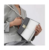 Women's The Curatus Satchel Bag - Moon Grey & Chalk White