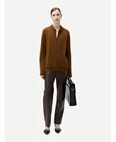 Gobi Cashmere Women's Full-Zip Cashmere Cardigan