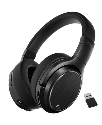 Delton M101D Active Noise Canceling Bluetooth Headphones , Wireless Over Ear Bluetooth Headsets with Microphone, Ergonomic Design and Comfort Fit Ear