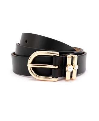 Kate Spade New York Women's 25mm 2 Keeper Belt