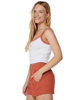 Roxy Juniors' Sand Bar Sleeveless Crop Top