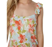 Roxy Juniors' Daydreamer Printed Sleeveless Maxi Dress