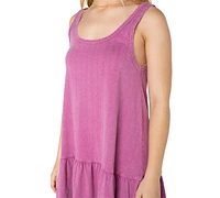 Roxy Juniors' Still Salty Sleeveless Cotton Shift Dress