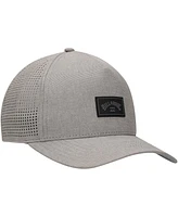 Billabong Men's Gray Crossfire Trucker Adjustable Hat