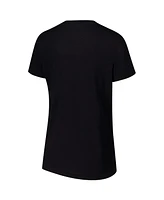 G-iii 4Her by Carl Banks Women's Black Kyle Busch Strategy V-Neck T-Shirt