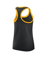 Nike Women's Black Iowa Hawkeyes Primetime Racerback Tri-Blend Tank Top