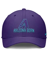 Nike Men's Purple Arizona Diamondbacks 2025 City Connect Rise Swoosh Performance Flex Hat