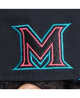 Nike Men's Black Miami Marlins 2025 City Connect Performance Fitted Hat