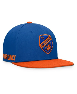 Fanatics Men's Blue Fc Cincinnati Sitter Snapback Hat