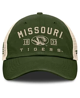 Fanatics Men's Olive Missouri Tigers Oht Military Appreciation Frontier Trucker Adjustable Hat