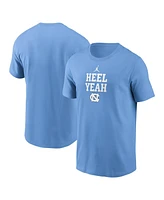Jordan Men's Carolina Blue North Tar Heels 2025 Sideline Mantra Performance T-Shirt