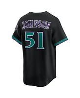 Nike Men's Randy Johnson Black Arizona Diamondbacks Throwback Cooperstown Collection Limited Jersey