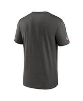 Nike Men's Pewter Tampa Bay Buccaneers Sideline Legend Performance T-Shirt