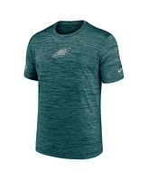 Nike Men's Midnight Green Philadelphia Eagles Big Tall Sideline Velocity Performance T-Shirt