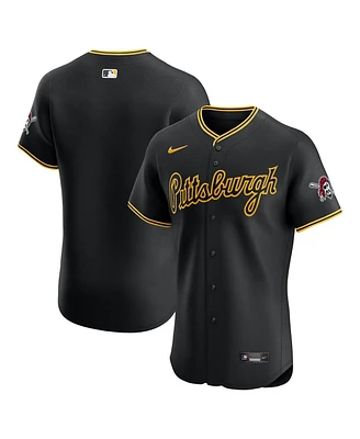 Nike Men's Black Pittsburgh Pirates Alternate 2 Elite Jersey
