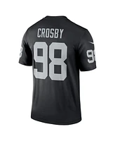Nike Men's Maxx Crosby Black Las Vegas Raiders Team Legend Jersey