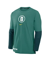Nike Men's Green Boston Red Sox 2025 City Connect Authentic Collection Player Tri-Blend Performance Long Sleeve T-Shirt