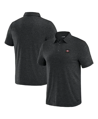 J. Palmer Men's Black San Francisco 49ers Four Down Polo Shirt