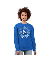 G-iii 4Her by Carl Banks Women's Royal Los Angeles Dodgers Team Logo Fleece Pullover Sweatshirt