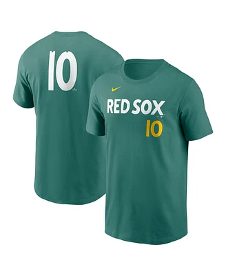 Nike Men's Trevor Story Green Boston Red Sox 2025 City Connect Fuse Name Number T-Shirt