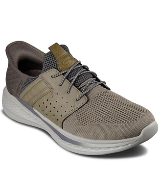Skechers Men's Slip-Ins Relaxed Fit- Slade - Ocon Slip-On Memory Foam Casual Sneakers from Finish Line
